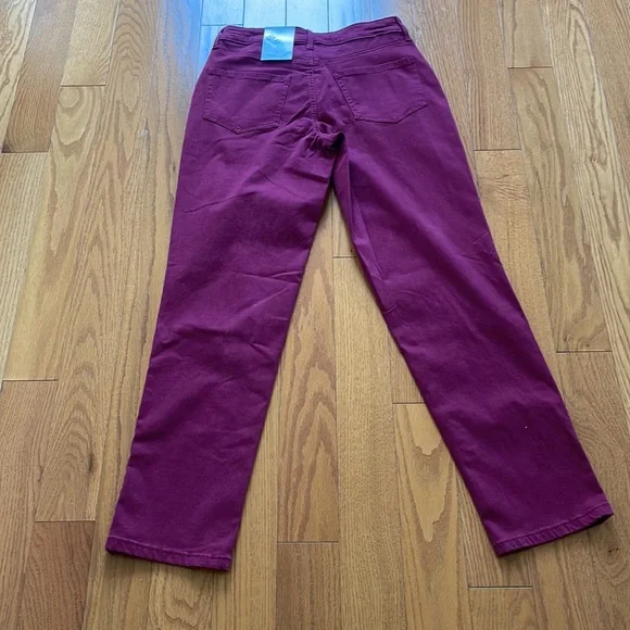women's straight-leg sateen jeans by Croft & Barrow. - Picture 5 of 5